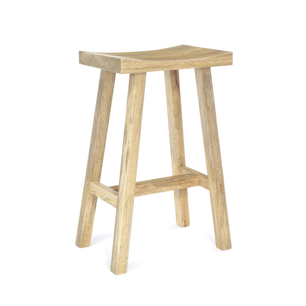 Alpen Home Decatur Solid Wood 70cm Stool & Reviews Wayfair.co.uk